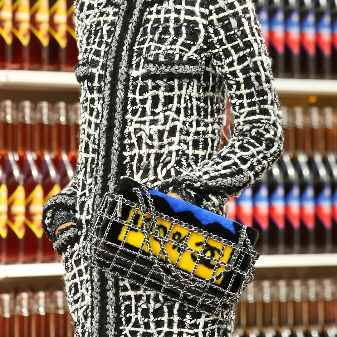 Chanel Timeless Maxi Shearling Pop Art No. 5 Bag