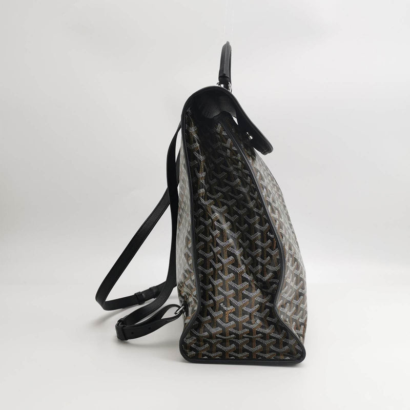 Goyard Saint Leger Backpack Black & Leather Combi