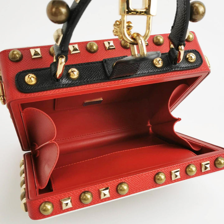 Dolce & Gabbana Dolce Playing Card Design Box Bag