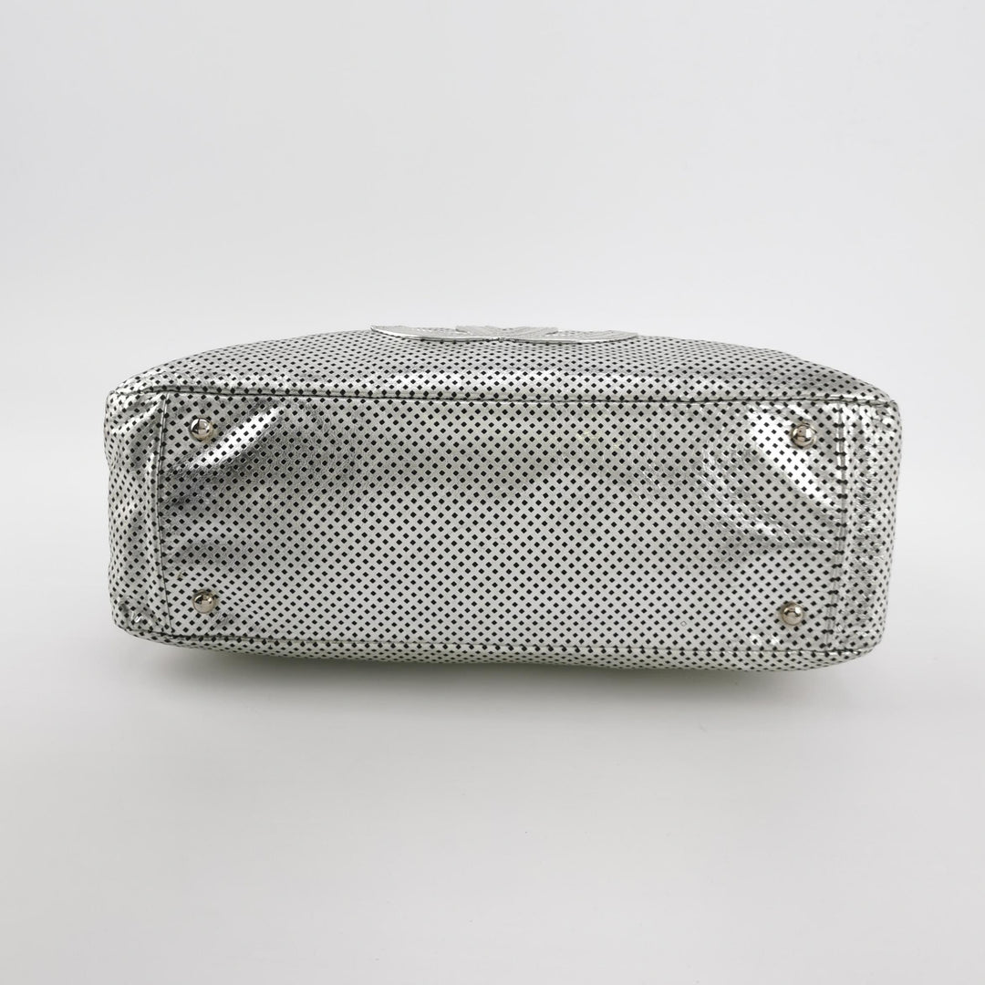 Chanel Rodeo Drive Hobo Perforated Leather Bag