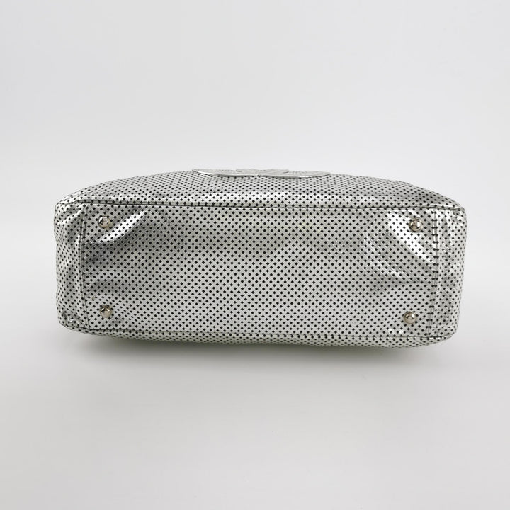 Chanel Rodeo Drive Hobo Perforated Leather Bag