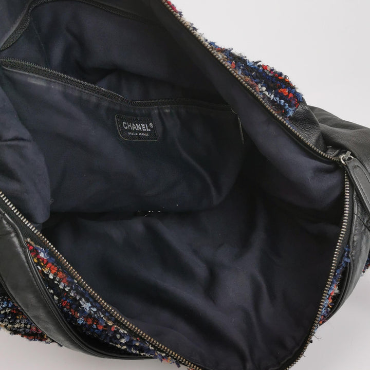 Chanel Vintage Jacket Motif Crossbody Bag in Tweed Lambskin