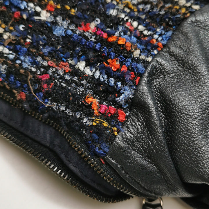 Chanel Vintage Jacket Motif Crossbody Bag in Tweed Lambskin