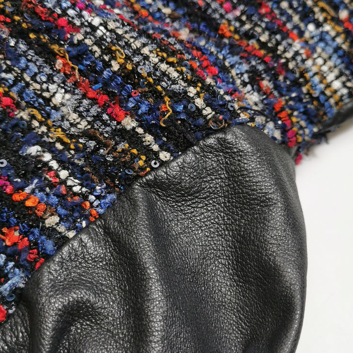 Chanel Vintage Jacket Motif Crossbody Bag in Tweed Lambskin