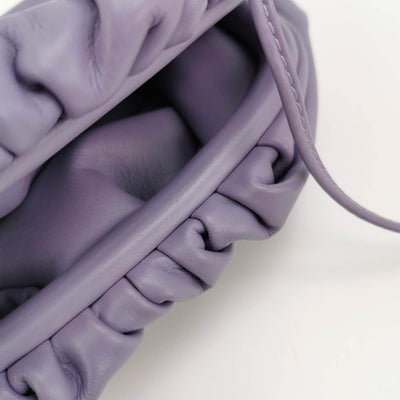 Bottega Veneta Light Purple Mini Pouch