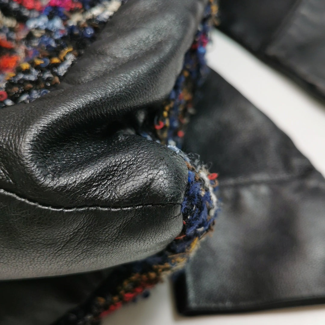Chanel Vintage Jacket Motif Crossbody Bag in Tweed Lambskin