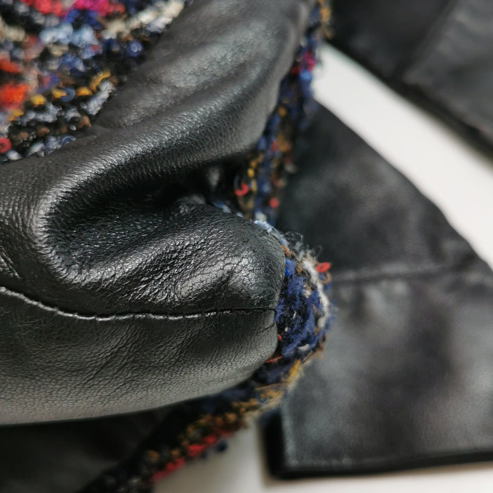 Chanel Vintage Jacket Motif Crossbody Bag in Tweed Lambskin