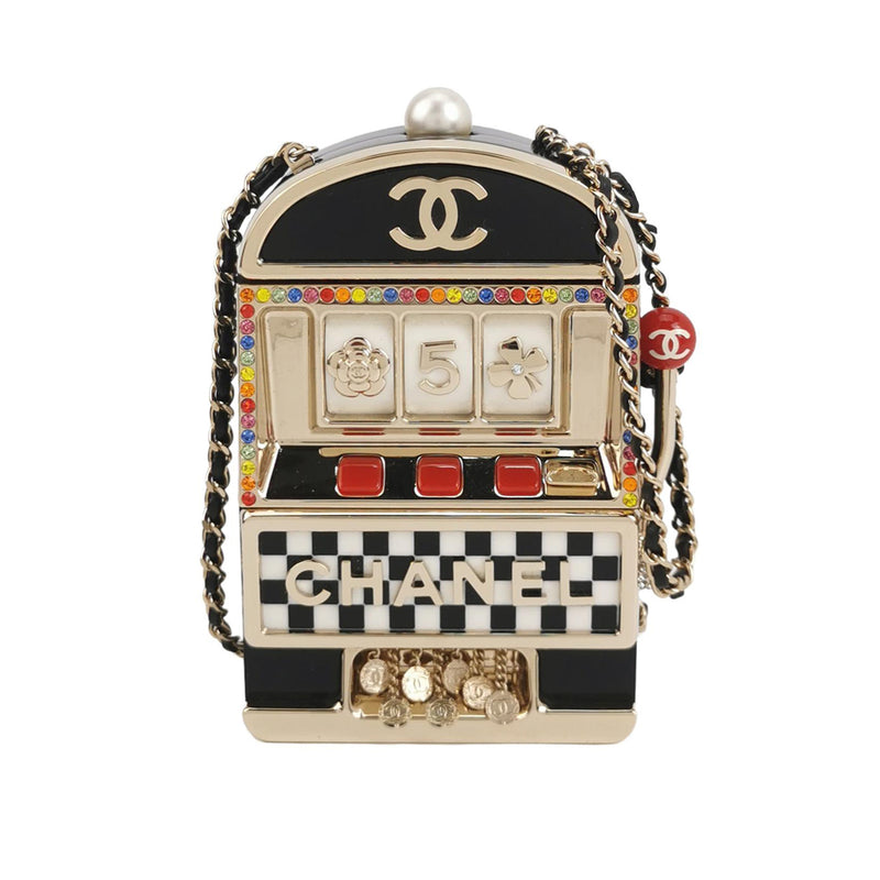 Chanel Slot Machine Casino Minaudière Clutch Bag