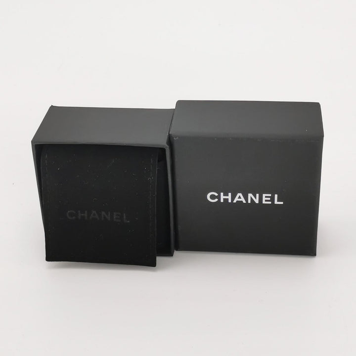 Chanel 2021 Strass & Resin Floral CC Ear Climber Earrings