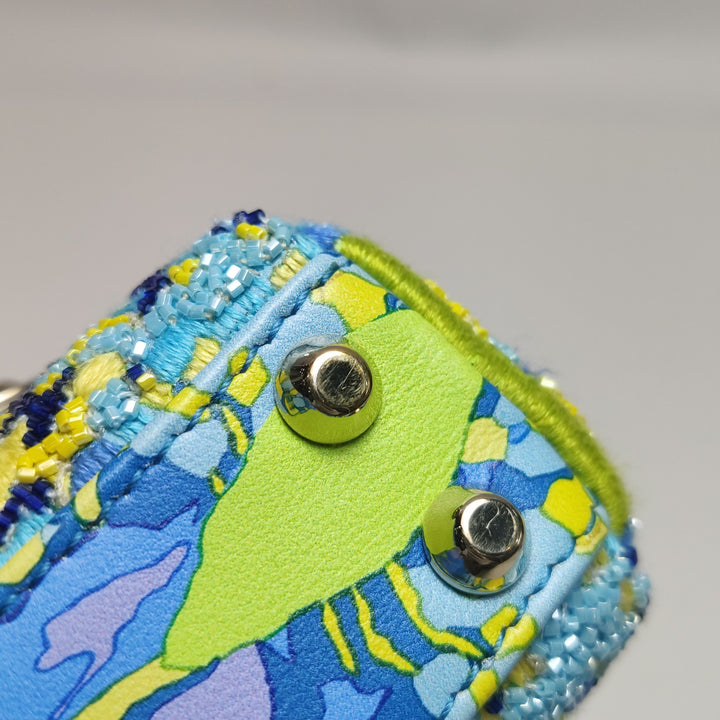 Dior Multicolour Beaded Lady Dior Micro Bag