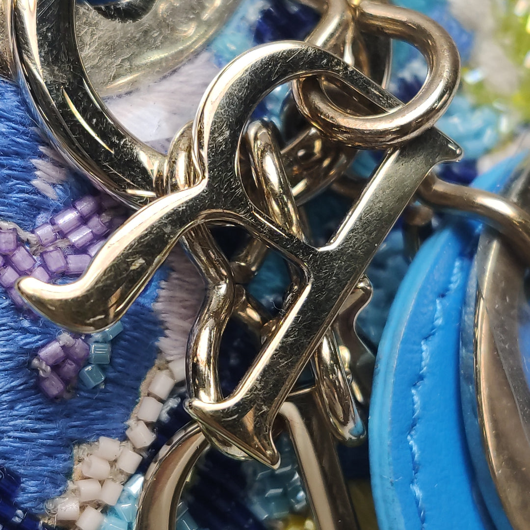 Dior Multicolour Beaded Lady Dior Micro Bag