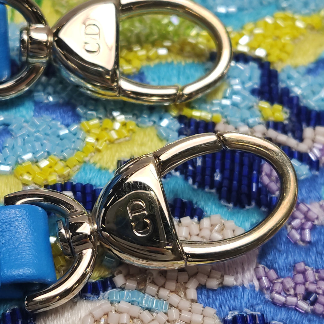 Dior Multicolour Beaded Lady Dior Micro Bag