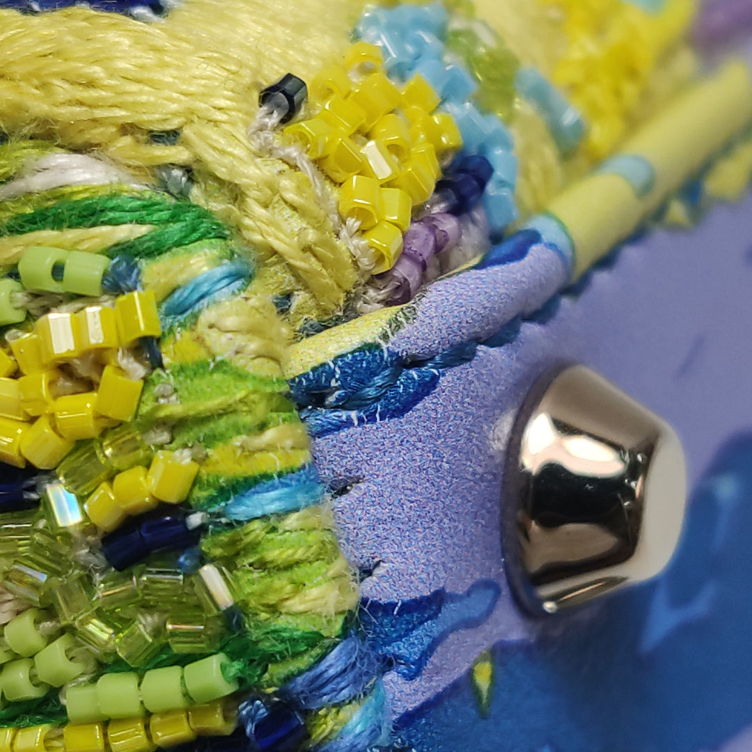 Dior Multicolour Beaded Lady Dior Micro Bag