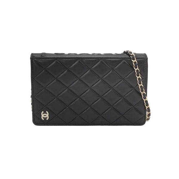 Chanel Book Wallet On Chain WOC In Black