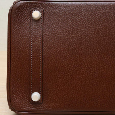 Hermès *Vintage* Dark Brown Birkin 35cm With Gold Hardware Square B Stamp - 1998