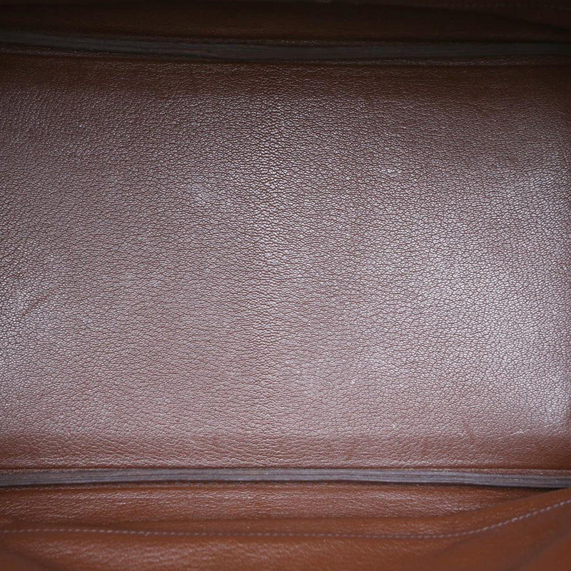 Hermès *Vintage* Dark Brown Birkin 35cm With Gold Hardware Square B Stamp - 1998