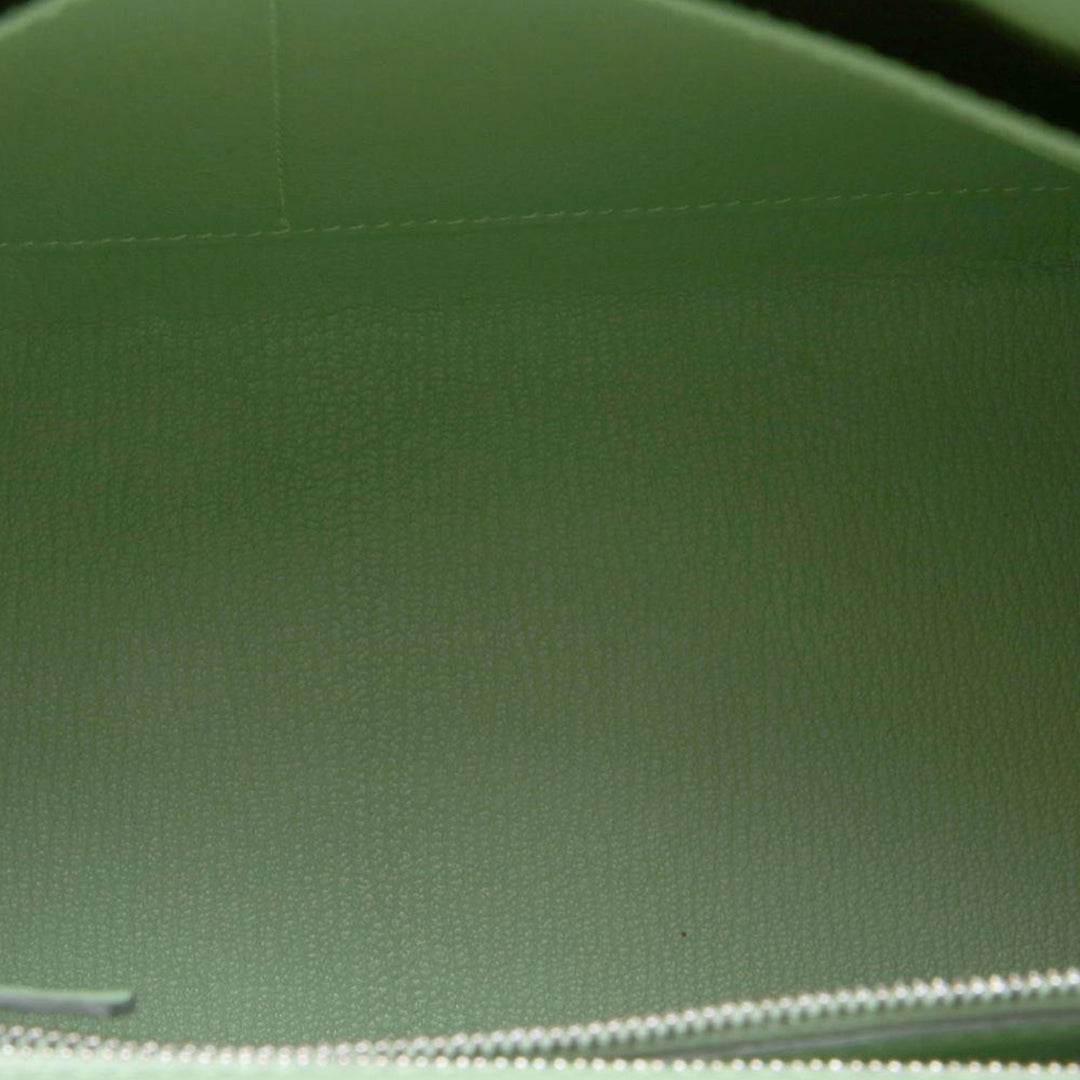 Hermès Kelly 28 Sellier 3i Vert Criquet Epsom Leather Z Stamp Palladium Hardware 2021