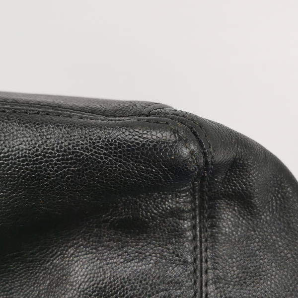 Chanel Vintage Chain CC Tote Black