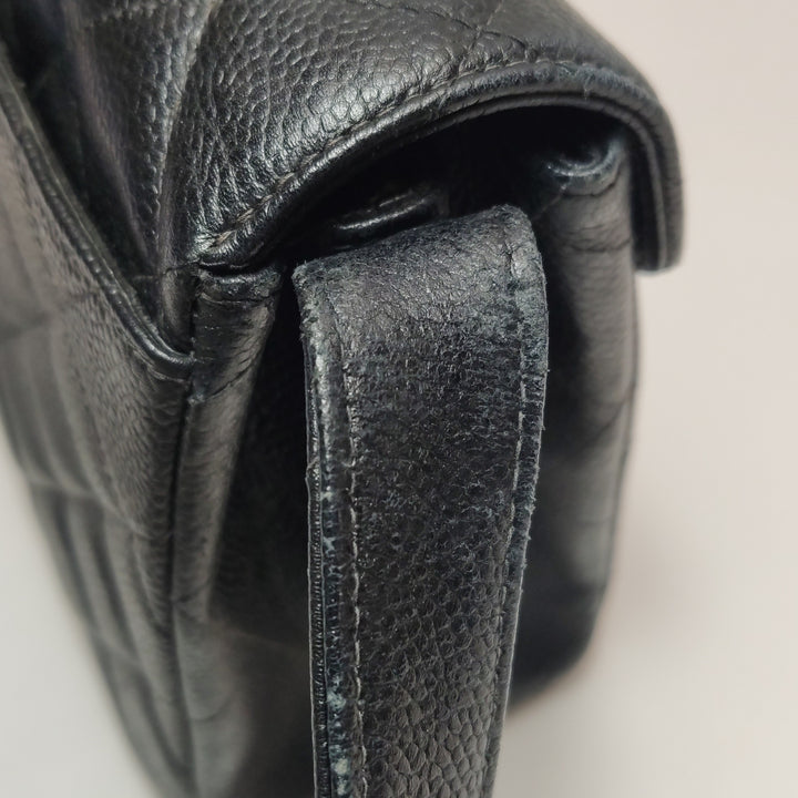 Chanel Vintage Caviar Kelly Classic Shoulder Bag