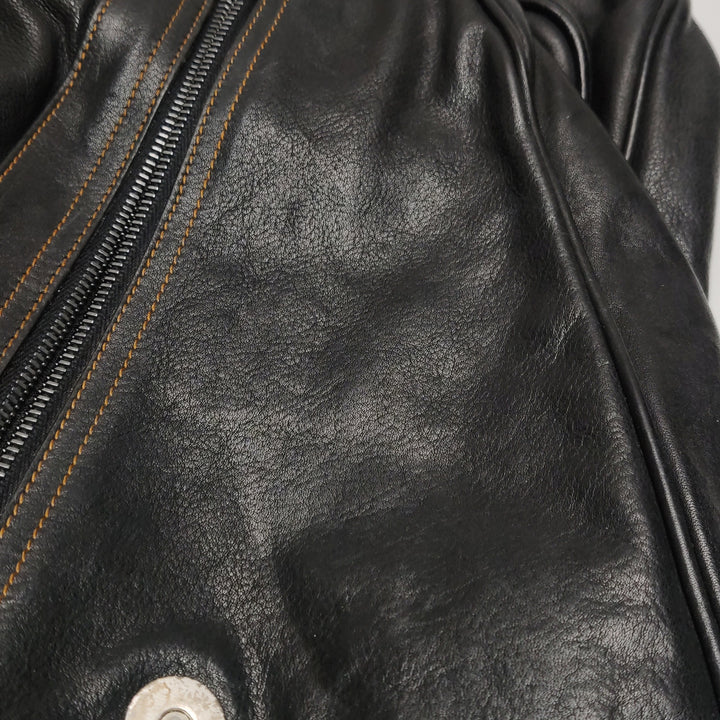 Dior Calfskin Gaucho Double Saddle Bag Black