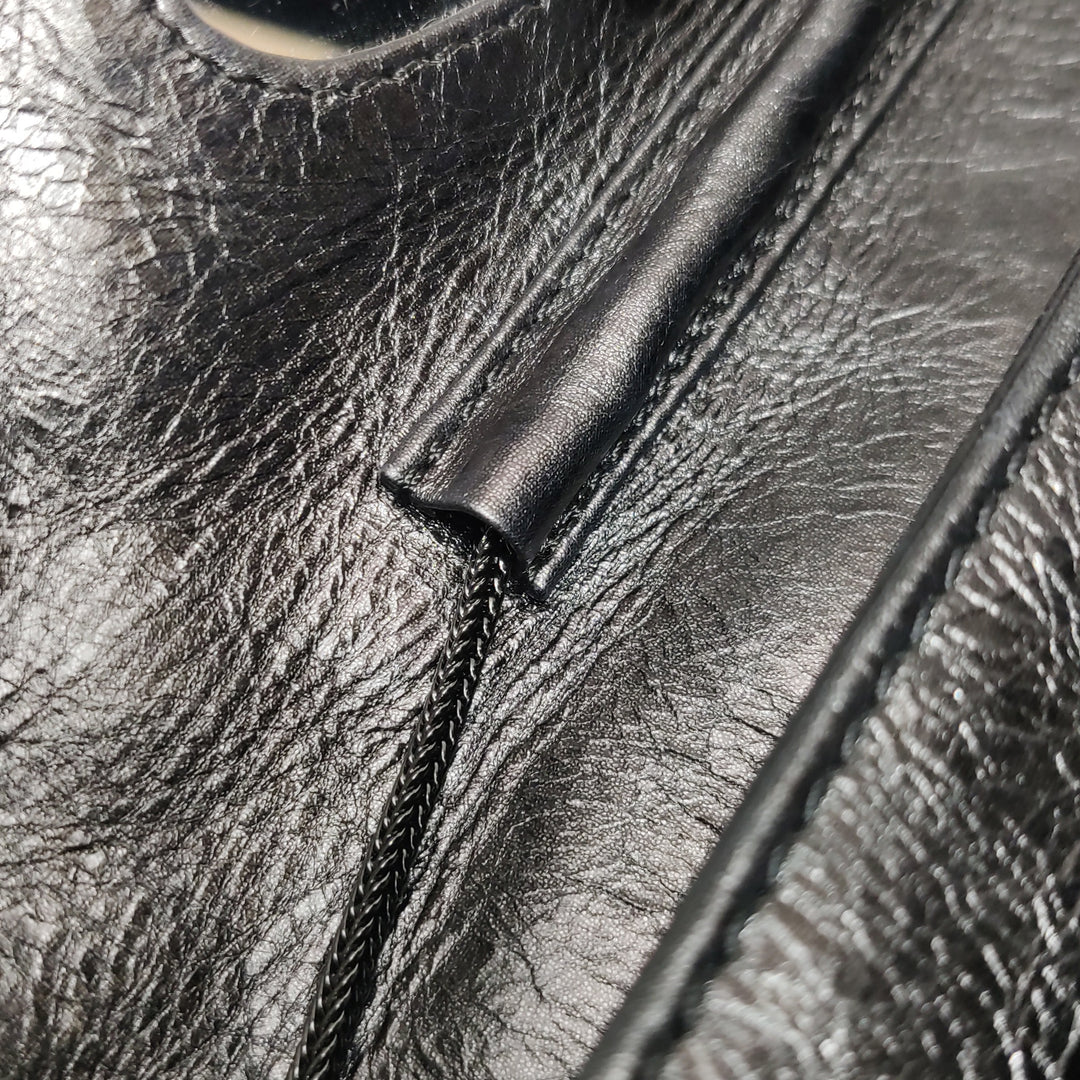 Chanel 2.55 Reissue East-West (E/W) Flap Clutch Bag Medium Metallic Aged Calfskin Dark Grey Silver Hardware