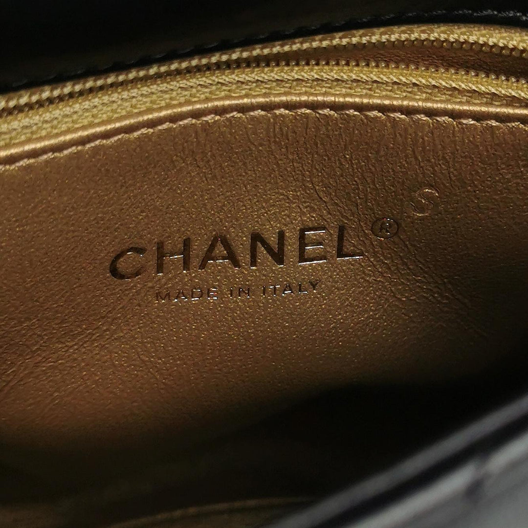 Chanel Side-Pack Bags Black Lambskin