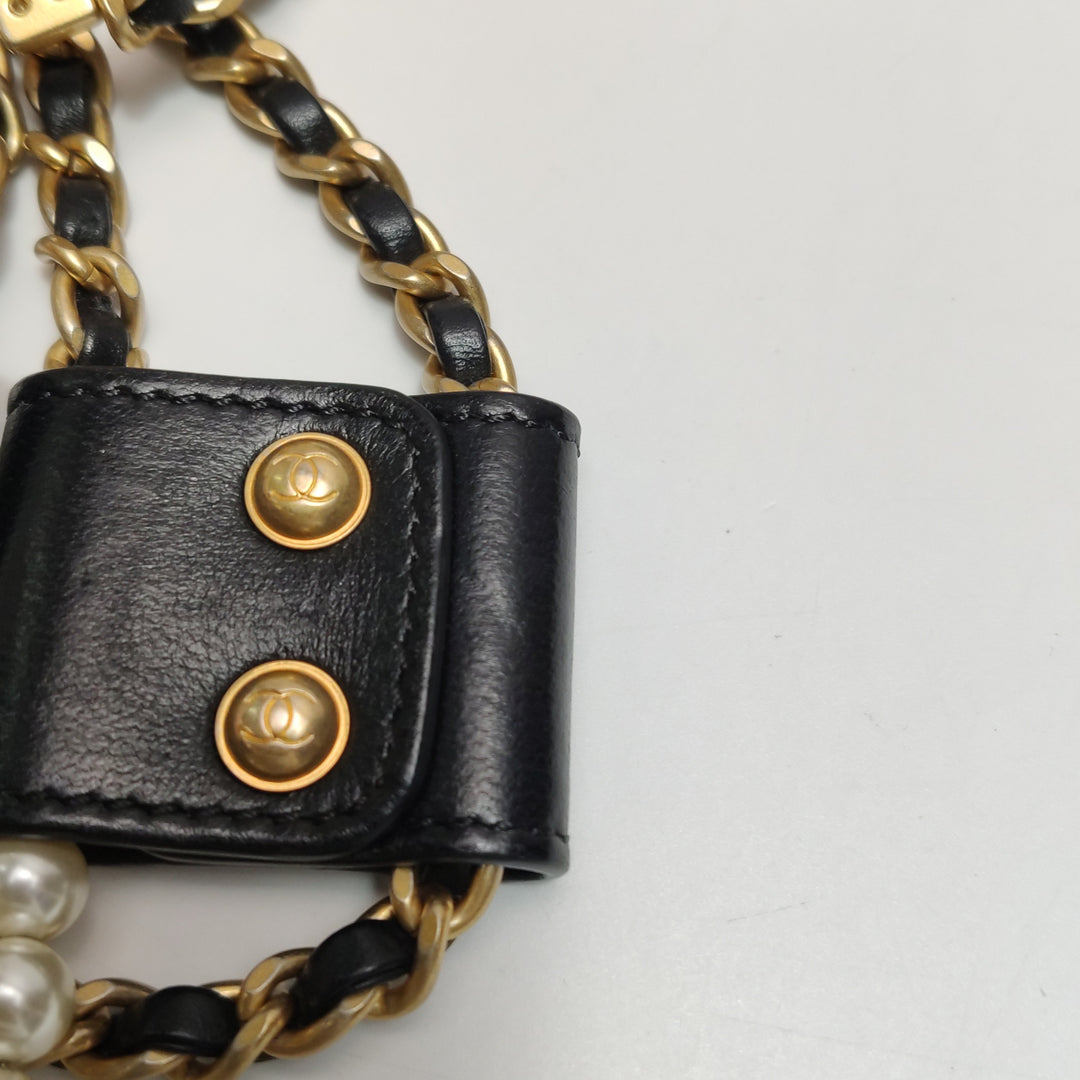 Chanel Side-Pack Bags Black Lambskin