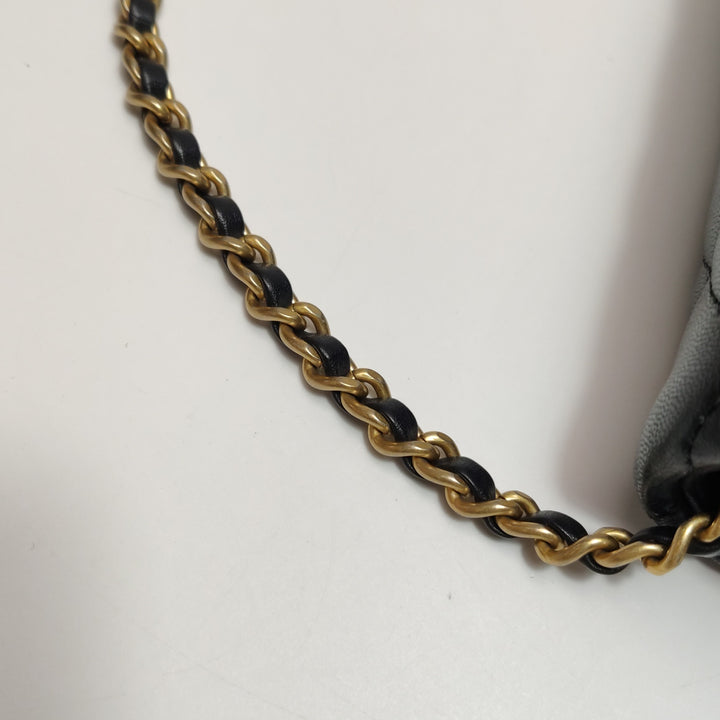 Chanel Side-Pack Bags Black Lambskin