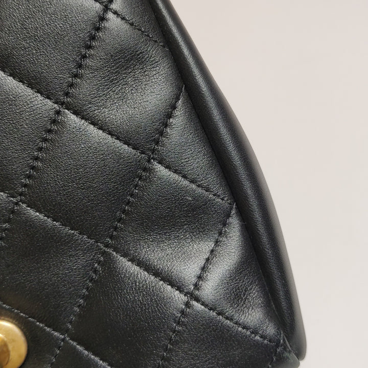 Chanel Side-Pack Bags Black Lambskin