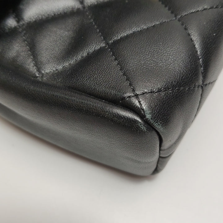 Chanel Side-Pack Bags Black Lambskin