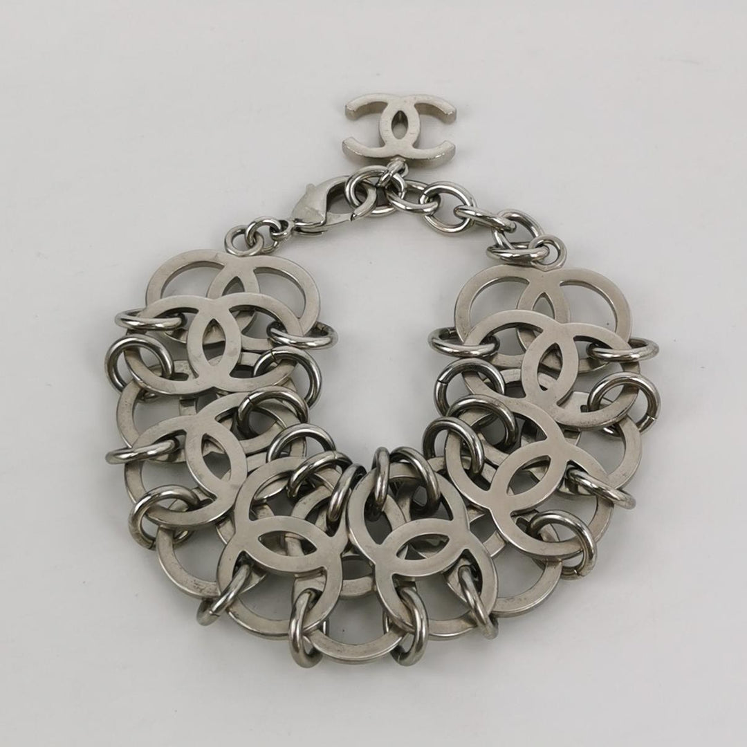 Chanel CC Logo Multi Logo Bracelet