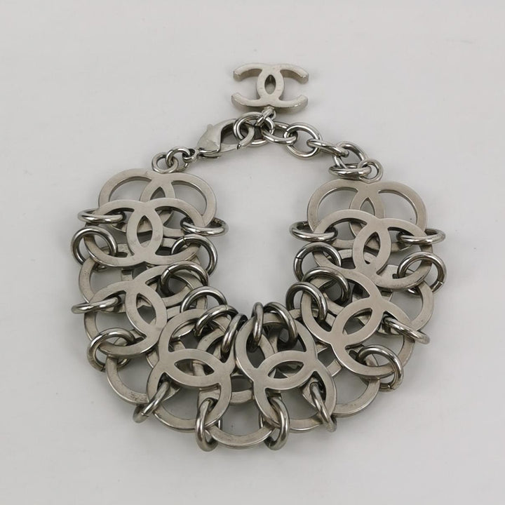 Chanel CC Logo Multi Logo Bracelet