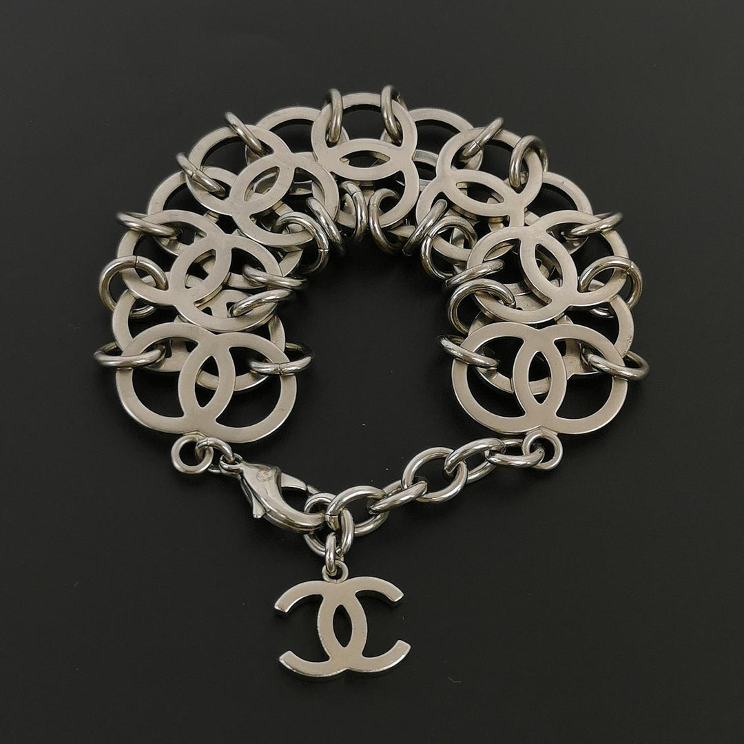 Chanel CC Logo Multi Logo Bracelet
