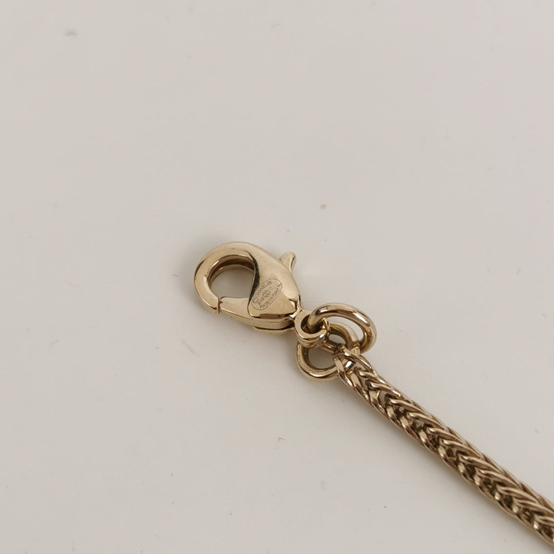 Chanel La Pausa CC Logo Necklace