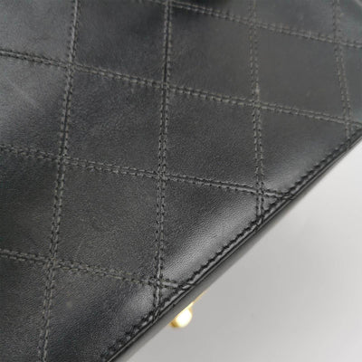 Chanel *Rare* Vintage Quilted Leather Vanity Case
