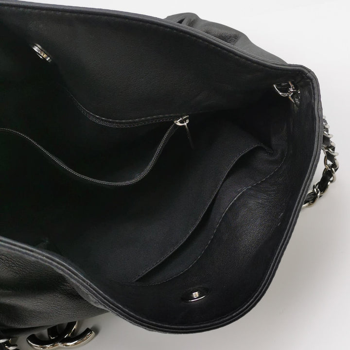 Chanel Sharpei Shoulder Hobo Bag in Black