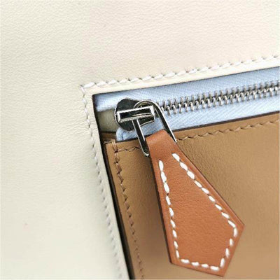 Hermes Swift Colourmatic Kelly Retourne 25 Nata Cuivre Lime Mauve Sylvestre Bleu Brume