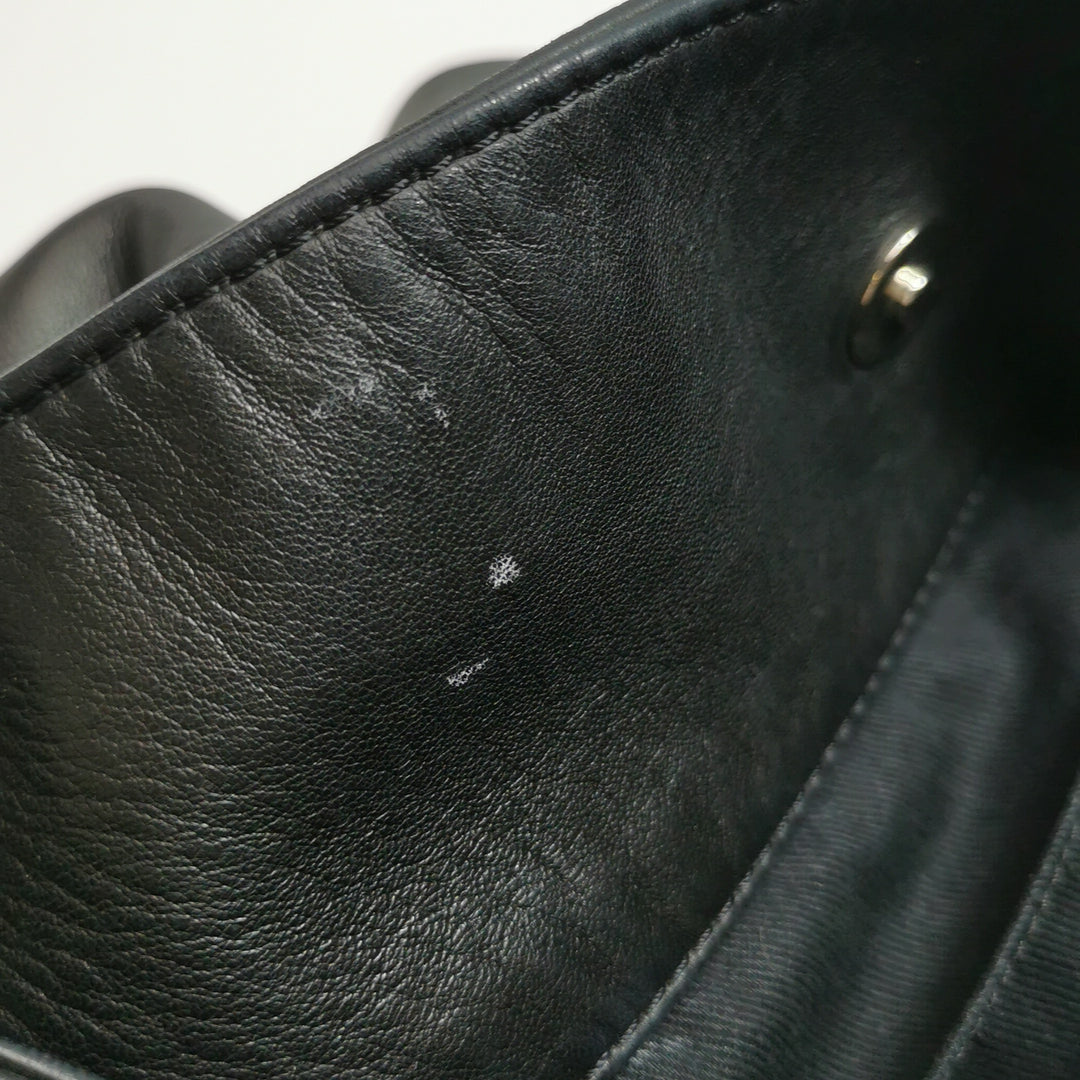 Chanel Sharpei Shoulder Hobo Bag in Black