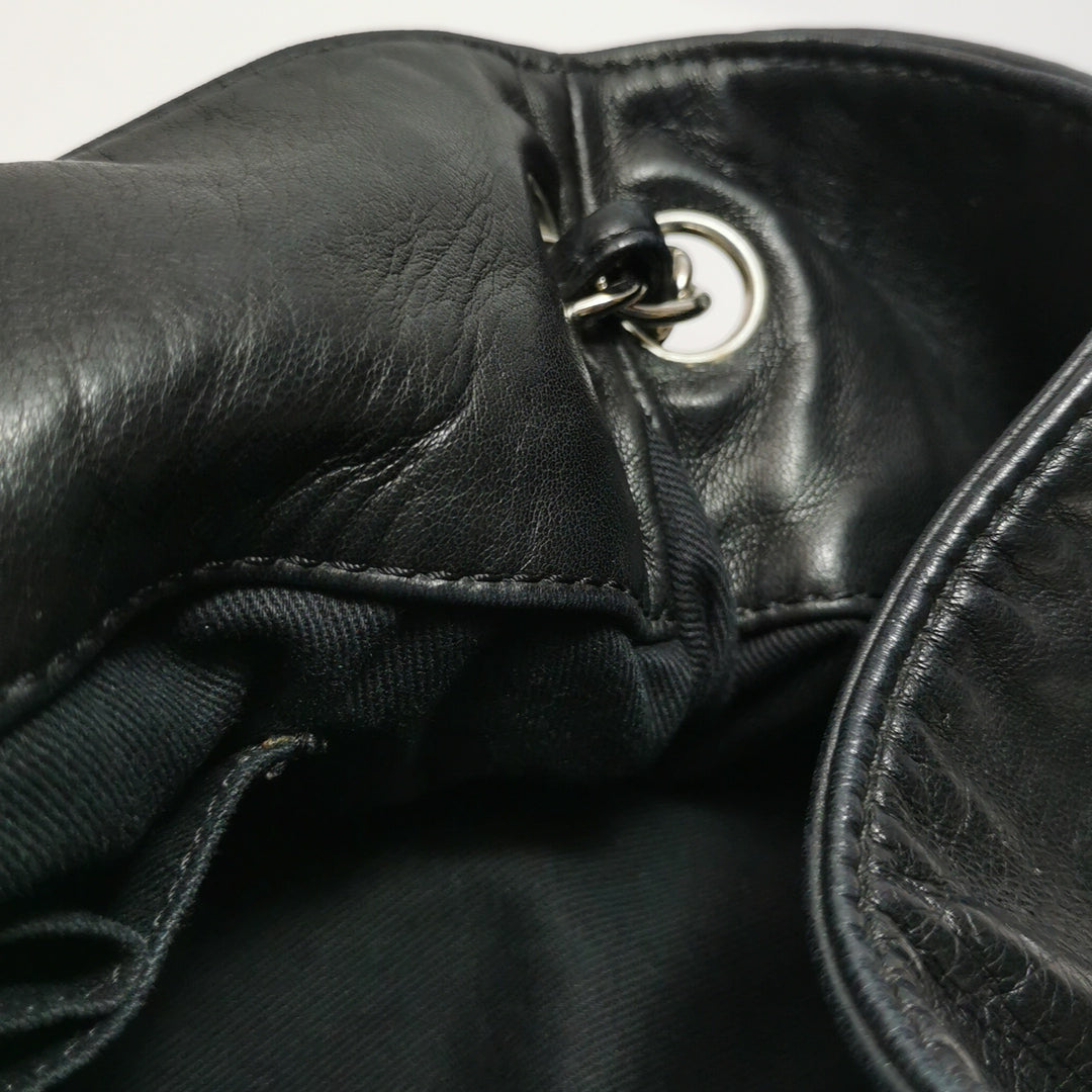 Chanel Sharpei Shoulder Hobo Bag in Black