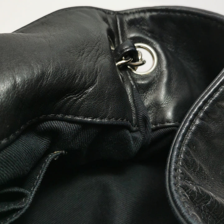 Chanel Sharpei Shoulder Hobo Bag in Black