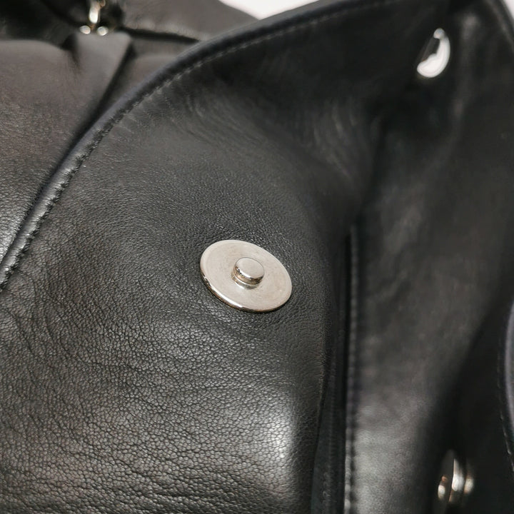 Chanel Sharpei Shoulder Hobo Bag in Black