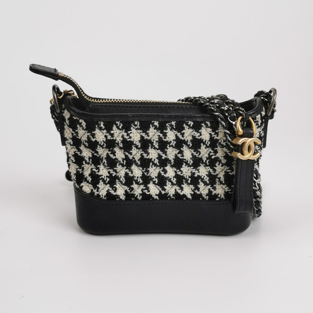 Chanel Set Of Four Mini Bags With Black Quilted Lambskin Leather Box Limited Edition