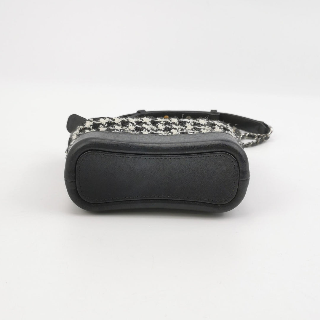 Chanel Set Of Four Mini Bags With Black Quilted Lambskin Leather Box Limited Edition