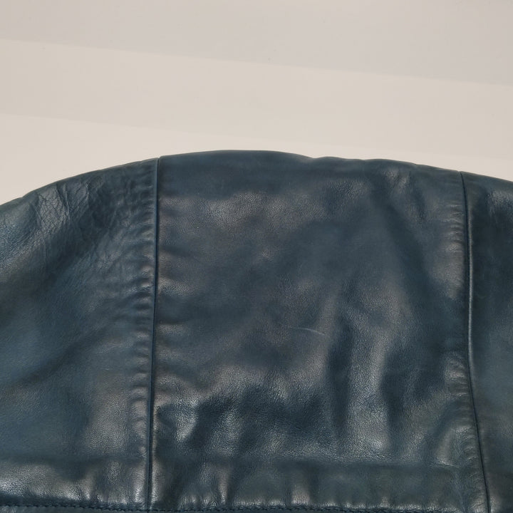 Chanel CC Chain Hobo in Blue Leather