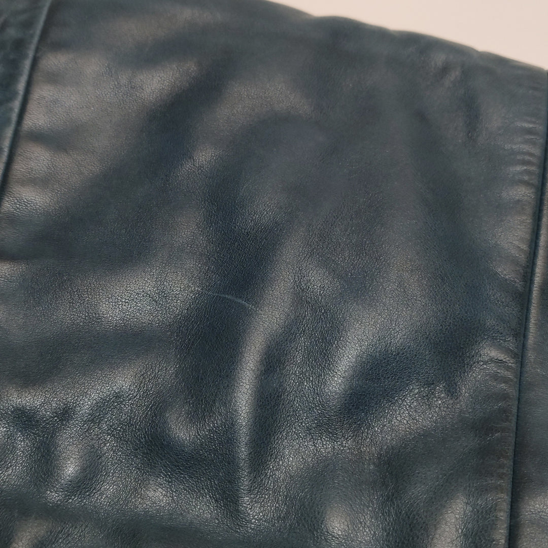 Chanel CC Chain Hobo in Blue Leather