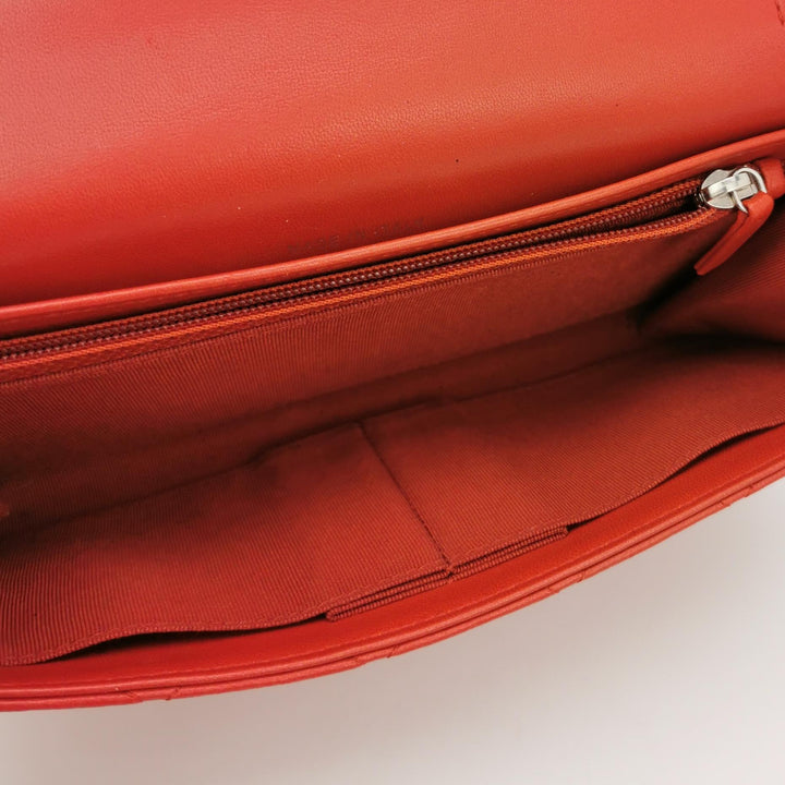 Chanel Wallet on Short Chain Quilted Lambskin Bag