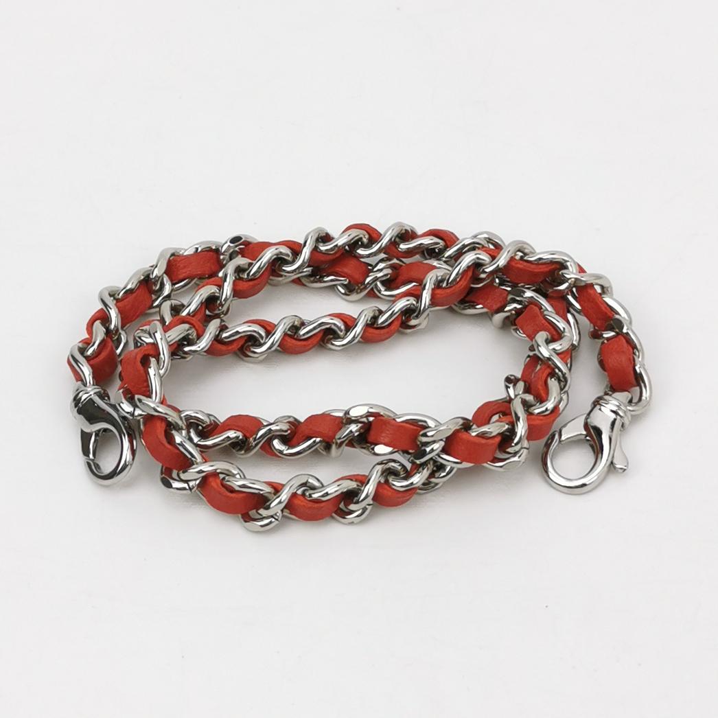 Chanel Wallet on Short Chain Quilted Lambskin Bag