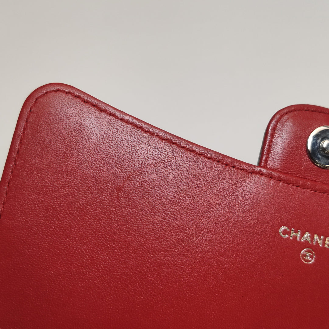 Chanel Wallet on Short Chain Quilted Lambskin Bag