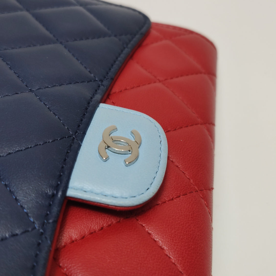 Chanel Wallet on Short Chain Quilted Lambskin Bag