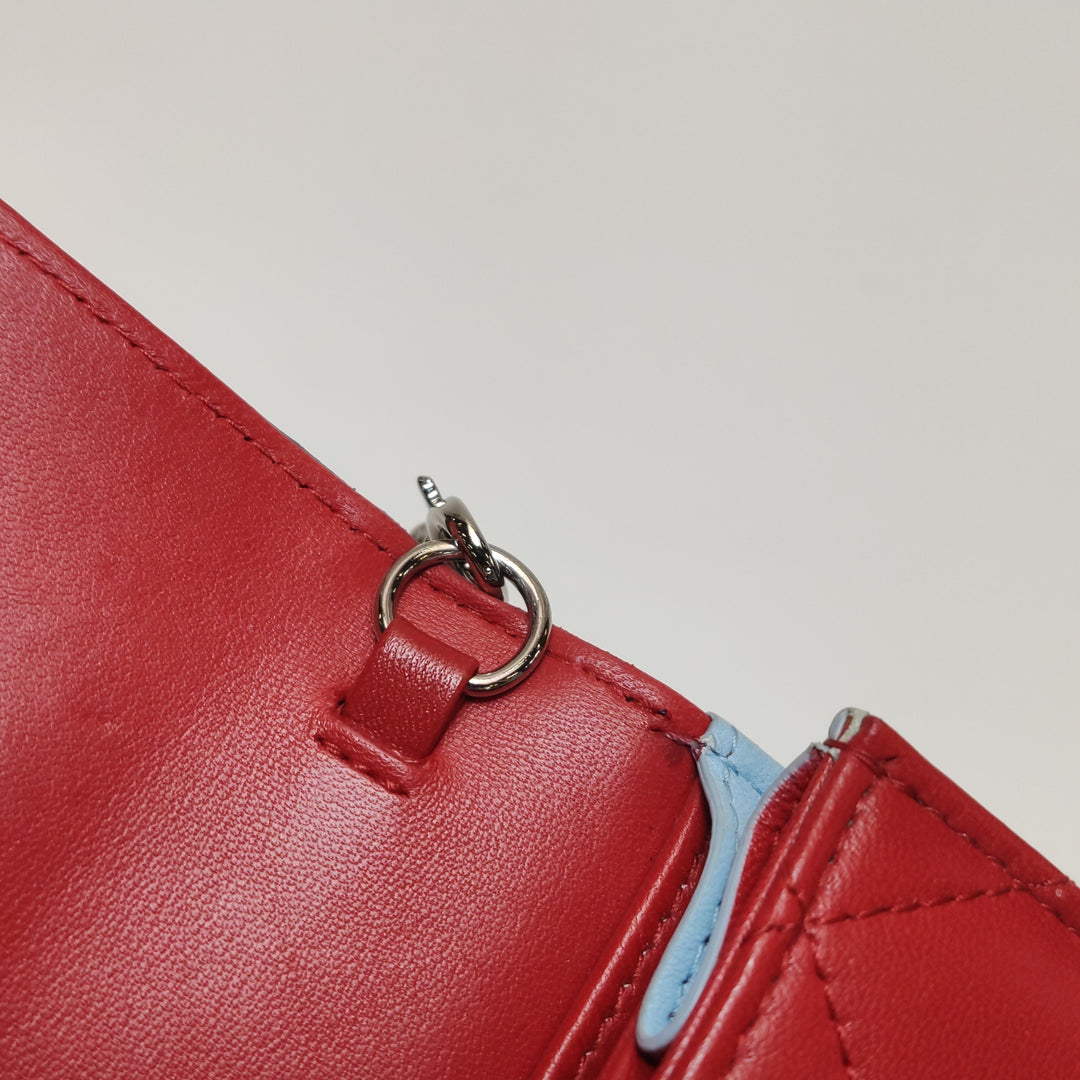 Chanel Wallet on Short Chain Quilted Lambskin Bag